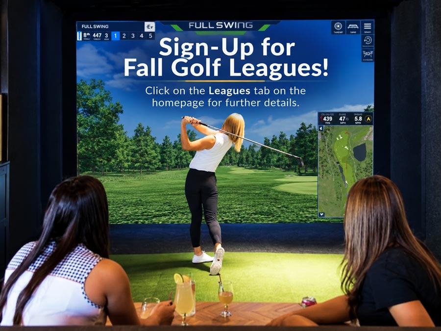 Clubhouse Green Bay indoor golf has indoor golf leagues for fall 2026
